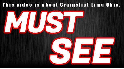 <b>craigslist</b> provides local classifieds and forums for jobs, housing, for sale, services, local community, and events. . Craigslist lima oh